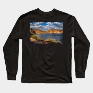 Afternoon At Canyon Lake Long Sleeve T-Shirt